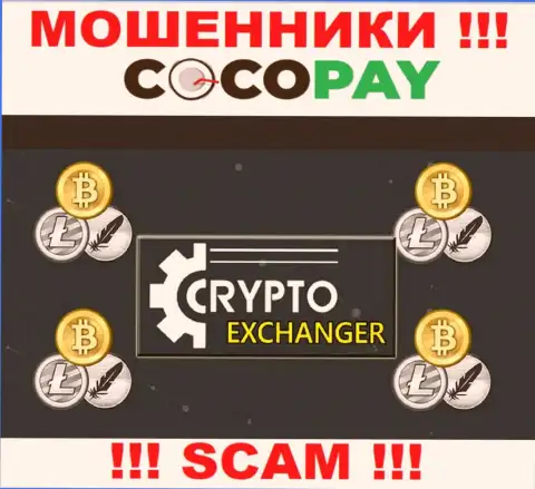 CocoPay - это циничные internet-мошенники, сфера деятельности которых - Online-обменка