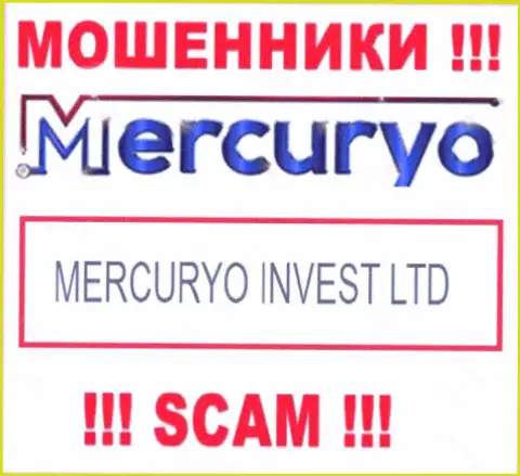 Юридическое лицо Меркурио Ко Ком - это Меркурио Инвест Лтд, именно такую инфу расположили обманщики на своем сервисе