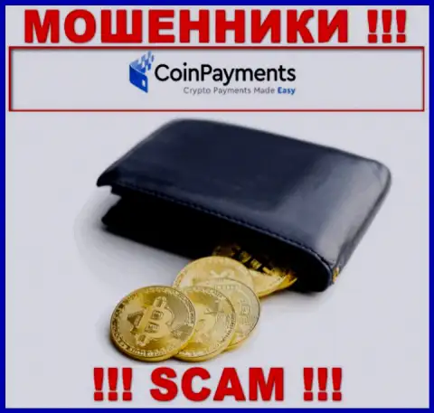 Осторожнее, направление деятельности CoinPayments, Криптовалютный кошелек это обман !!!