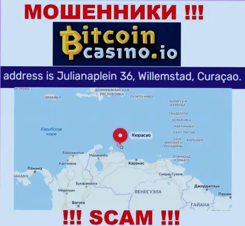Осторожнее - организация BitcoinCasino пустила корни в офшоре по адресу: Julianaplein 36, Willemstad, Curacao и накалывает лохов