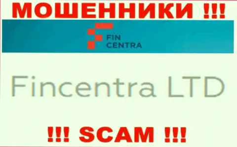 На официальном интернет-ресурсе FinCentra говорится, что данной организацией руководит Fincentra LTD