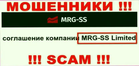 Юридическое лицо конторы MRG SS это МРГ СС Лтд, инфа позаимствована с сайта