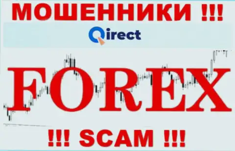 Qirect Limited оставляют без финансовых активов наивных клиентов, которые поверили в легальность их работы