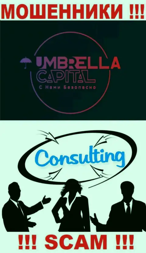 Umbrella-Capital Ru - это МОШЕННИКИ, вид деятельности которых - Консалтинг