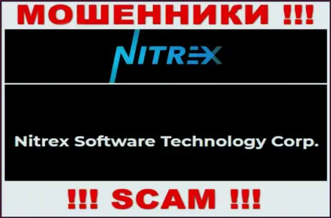 Сомнительная компания Nitrex принадлежит такой же скользкой конторе Нитрекс Софтваре Технолоджи Корп