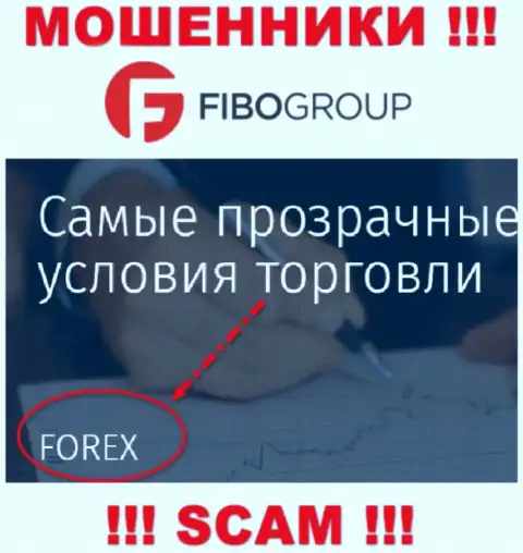 Fibo Forex заняты обуванием людей, орудуя в направлении ФОРЕКС