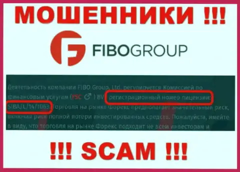 Не имейте дело с организацией ФибоГрупп, зная их лицензию, представленную на web-сайте, Вы не сможете спасти вложения