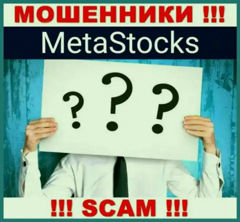На сайте MetaStocks и во всемирной интернет паутине нет ни слова про то, кому же принадлежит эта компания