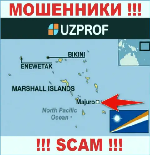 Пустили корни интернет-мошенники Uz Prof в офшоре  - Majuro, Republic of the Marshall Islands, будьте внимательны !!!