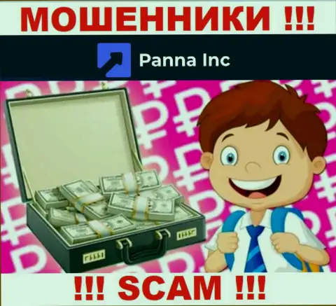 Панна Инк ни рубля вам не позволят вывести, не оплачивайте никаких комиссионных сборов