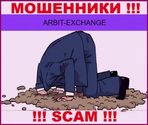 Arbit Exchange - это очевидные internet обманщики, прокручивают свои делишки без лицензии на осуществление деятельности и регулятора