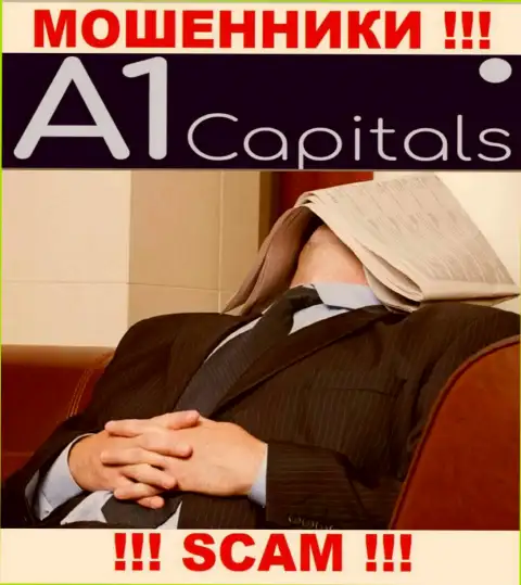 Компания A1 Capitals - это АФЕРИСТЫ ! Работают незаконно, поскольку не имеют регулятора