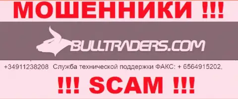Будьте осторожны, internet-мошенники из организации Буллтрейдерс трезвонят жертвам с различных телефонных номеров
