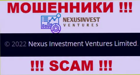 Nexus Investment Ventures - это интернет-аферисты, а управляет ими Nexus Investment Ventures Limited