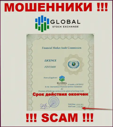 Компания Global-Web-SE Com - это МОШЕННИКИ !!! У них на онлайн-ресурсе не представлено данных о лицензии на осуществление их деятельности