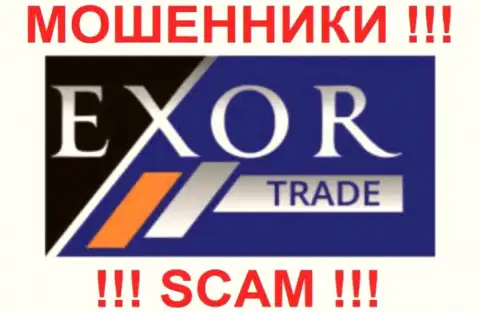 Логотип ФОРЕКС-мошенника Exor Traders Limited